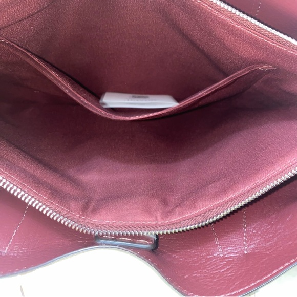 Coach 🤍 leather purse Hanna Carryall Bag New - Picture 10 of 15